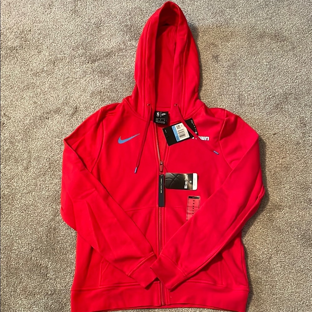 Nike Sacramento Kings Sactown Red Zip-Up Hoodie